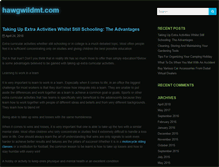 Tablet Screenshot of hawgwildmt.com